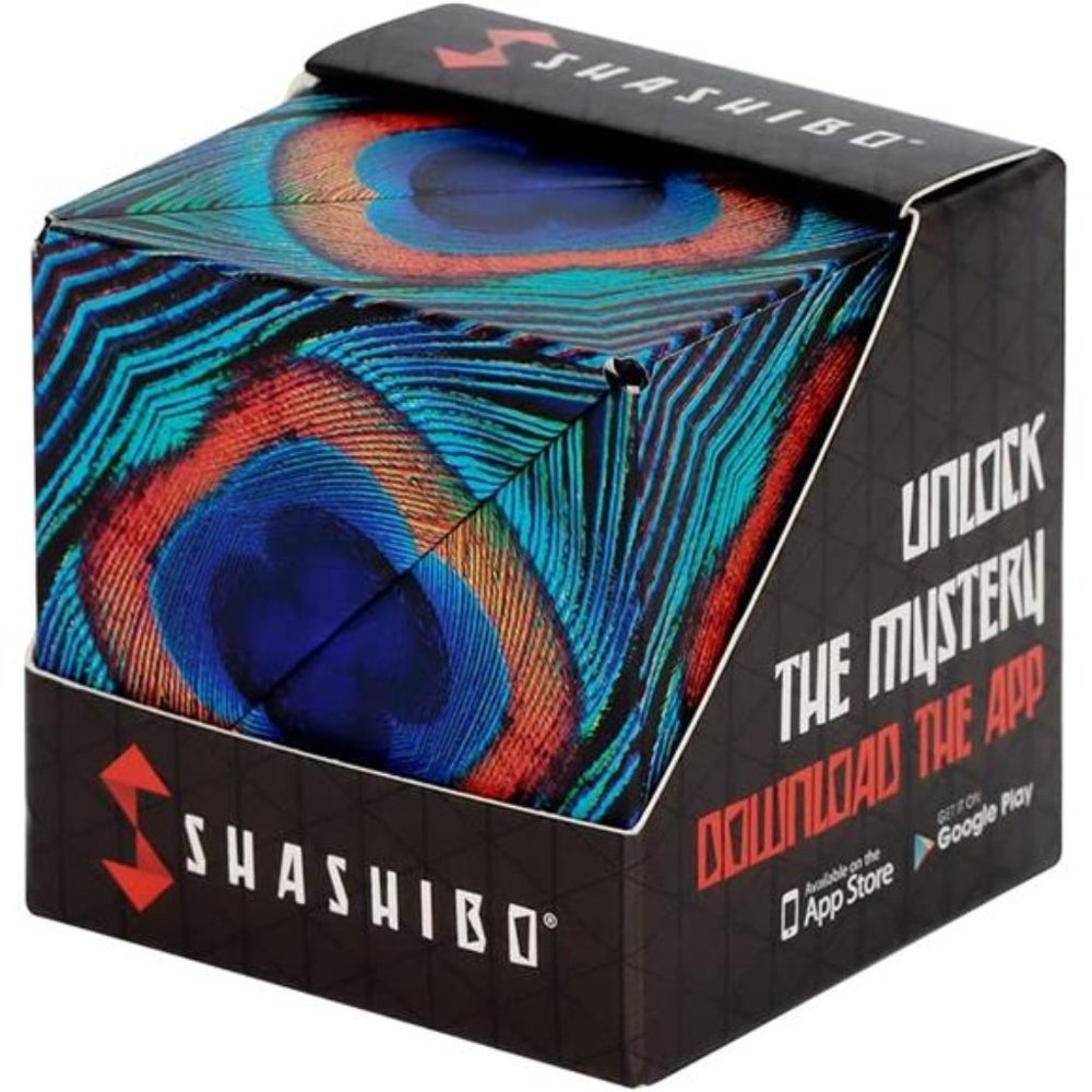 Shape Shifting Box -Award-Winning, Patented Fidget Cube w/ 36 Rare Earth Magnets